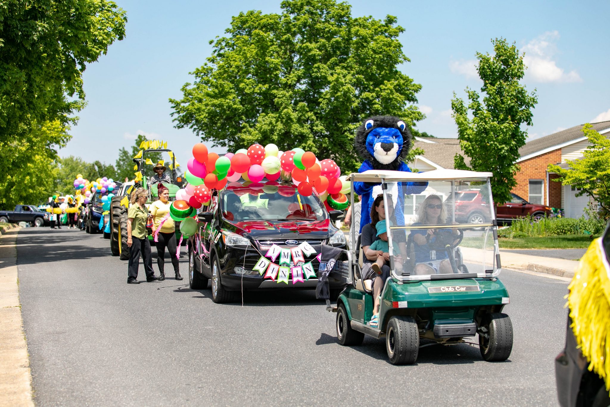 Herm on parade! EMU's mascot makes debut appearance EMU News