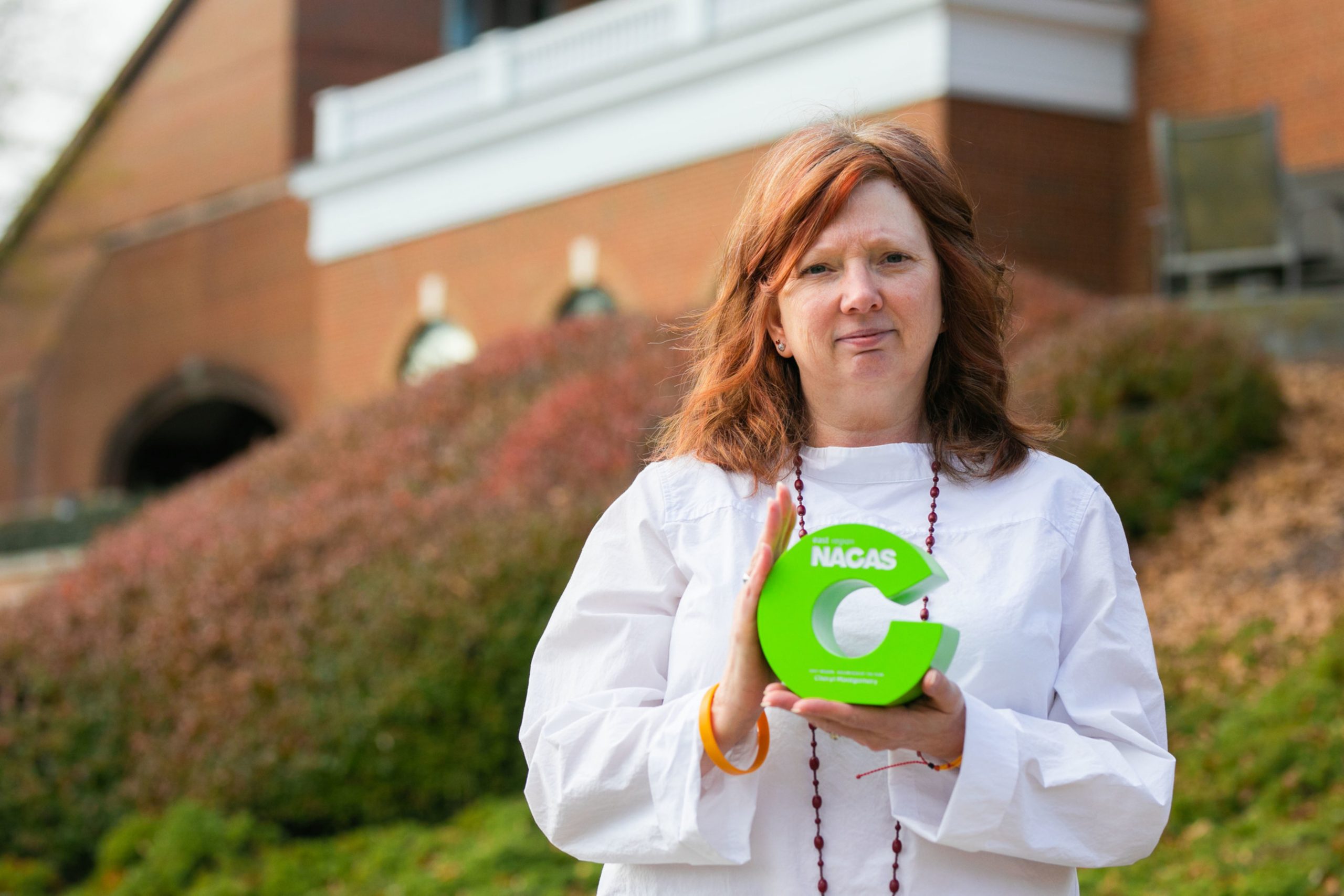 Auxiliary services director honored as regional volunteer of the year