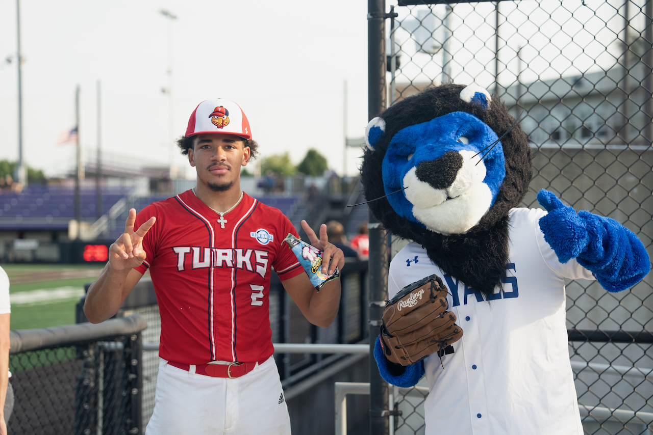 Herm brings Royals spirit to the ballpark